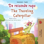Cover-Bild zum Titel 'The Traveling Caterpillar (Dutch English Bilingual Book for Kids)' von 'Rayne Coshav, Kidkiddos Books'