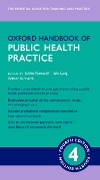 Cover-Bild zum Titel 'Oxford Handbook of Public Health Practice' von ''