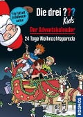 Cover-Bild zum Titel 'Die drei ??? Kids, Der Adventskalender (drei Fragezeichen Kids)' von 'Ulf Blanck'