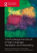 Cover-Bild zum Titel 'The Routledge Handbook of Sign Language Translation and Interpreting' von ''