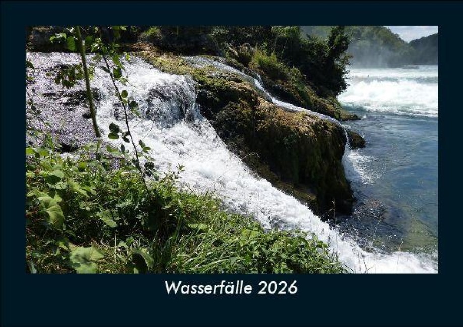 Wasserfälle 2026 Fotokalender DIN A5 - Tobias Becker
