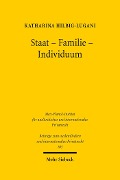 Cover-Bild zum Titel 'Staat - Familie - Individuum' von 'Katharina Hilbig-Lugani'