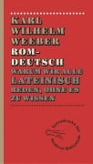Cover-Bild zum Titel 'Romdeutsch' von 'Karl-Wilhelm Weeber'