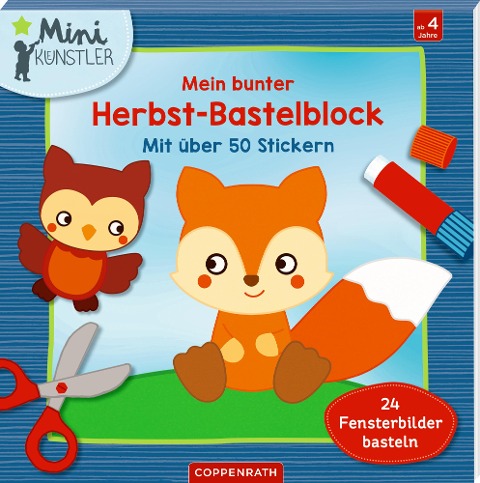 Mein bunter Herbst-Bastelblock - 