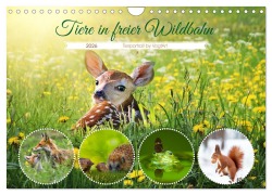Tiere in freier Wildbahn by VogtArt (Wandkalender 2026 DIN A4 quer), CALVENDO Monatskalender - VogtArt VogtArt