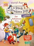 Cover-Bild zum Titel 'Die Schule der magischen Tiere ermittelt Neuausgabe 3: Der Kokosnuss-Klau' von 'Margit Auer'