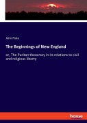 Cover-Bild zum Titel 'The Beginnings of New England' von 'John Fiske'