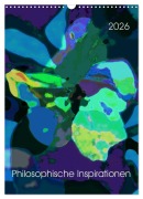 Cover-Bild zum Titel 'Philosophische Inspirationen Wandkalender 2026 (Wandkalender 2026 DIN A3 hoch), CALVENDO Monatskalender' von 'Eva Herold-Münzer'
