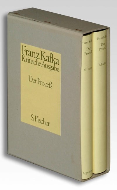 Der Proceß ( Prozess). Kritische Ausgabe - Franz Kafka