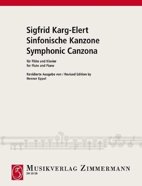 Sinfonische Kanzone - Sigfrid Karg-Elert