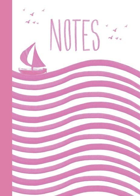 Carnet Marinière Rose bonbon - Hello Editions