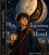 Cover-Bild zum Titel 'Irgendwas mit dem Mond' von 'Ines Vasku'