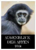 Augenblick der Affen 2024 (Wandkalender 2024 DIN A2 hoch), CALVENDO Monatskalender - Hamburg Mirko Weigt