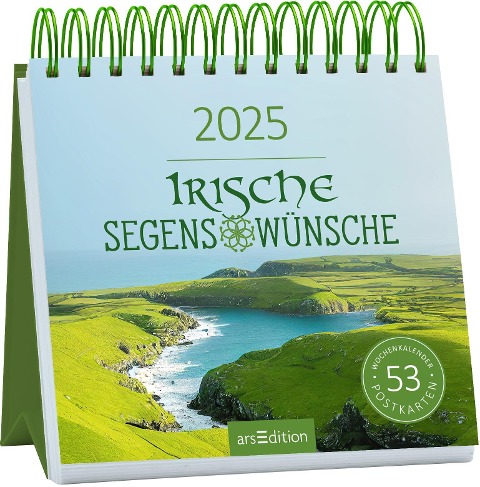 Postkartenkalender Irische Segenswünsche 2025 - 