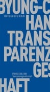 Cover-Bild zum Titel 'Transparenzgesellschaft' von 'Byung-Chul Han'