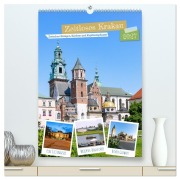 Cover-Bild zum Titel 'Zeitloses Krakau. Zwischen Königen, Kirchen und Kopfsteinpflaster (hochwertiger Premium Wandkalender 2027 DIN A2 hoch), Kunstdruck in Hochglanz' von 'Hanna Wagner'