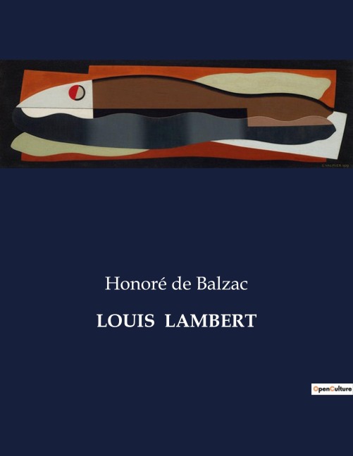 LOUIS  LAMBERT - Honoré de Balzac
