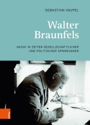Cover-Bild zum Titel 'Walter Braunfels' von 'Sebastian Vaupel'