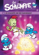 Cover-Bild zum Titel 'Die Schlümpfe 34. Die Schlümpfe und der Flaschengeist' von 'Peyo, Thierry Culliford'