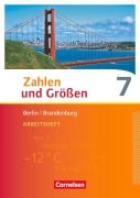 Cover-Bild zum Titel 'Zahlen und Größen 7. Schuljahr. Arbeitsheft mit Online-Lösungen. Berlin und Brandenburg' von 'Ilona Gabriel, Martina Verhoeven, Ines Knospe, Udo Wennekers'