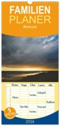 Familienplaner 2026 - Amrum mit 5 Spalten (Wandkalender, 21 x 45 cm) CALVENDO - Carsten Kienitz