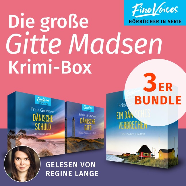 Die große Gitte Madsen Krimi-Box - Frida Gronover