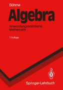 Cover-Bild zum Titel 'Algebra' von 'Gert Böhme'