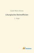 Cover-Bild zum Titel 'Liturgische Reimofficien' von ''