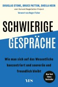Cover-Bild zum Titel 'Schwierige Gespräche' von 'Douglas Stone'