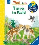 Cover-Bild zum Titel 'Wieso? Weshalb? Warum? junior, Band 77 - Tiere im Wald' von 'Patricia Mennen'