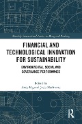 Cover-Bild zum Titel 'Financial and Technological Innovation for Sustainability' von ''