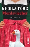 Cover-Bild zum Titel 'Mordsviecher' von 'Nicola Förg'