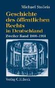 Cover-Bild zum Titel 'Geschichte des öffentlichen Rechts in Deutschland Bd. 2: Staatsrechtslehre und Verwaltungswissenschaft 1800-1914' von 'Michael Stolleis'