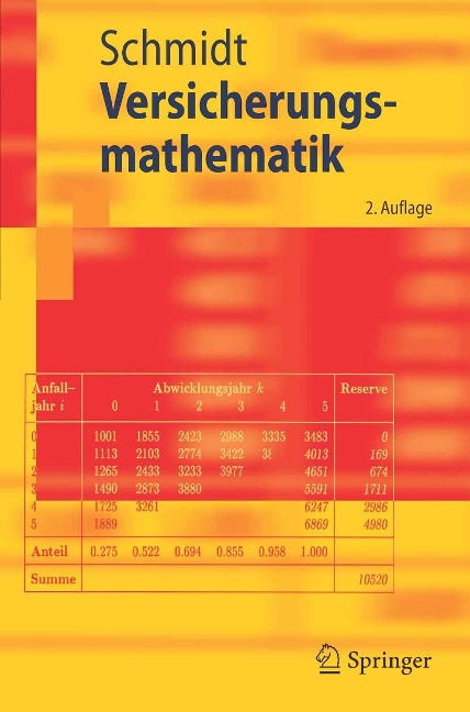Versicherungsmathematik - Klaus D. Schmidt