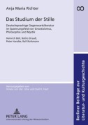 Cover-Bild zum Titel 'Das Studium der Stille' von 'Anja Maria Richter'