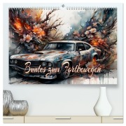 Cover-Bild zum Titel 'Buntes zum Fortbewegen (hochwertiger Premium Wandkalender 2026 DIN A2 quer), Kunstdruck in Hochglanz' von 'Dusanka Djeric'
