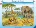 Cover-Bild zum Titel 'Afrikas Tierwelt. Kinderpuzzle 30 Teile' von ''