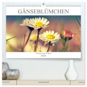 Gänseblümchen Poesie (hochwertiger Premium Wandkalender 2026 DIN A2 quer), Kunstdruck in Hochglanz - Julia Delgado