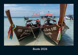 Cover-Bild zum Titel 'Boote 2026 Fotokalender DIN A4' von 'Tobias Becker'