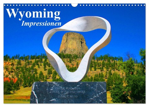 Wyoming ¿ Impressionen (Wandkalender 2024 DIN A3 quer), CALVENDO Monatskalender - Elisabeth Stanzer