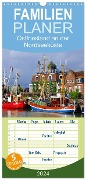 Familienplaner 2024 - Ostfriesland an der Nordseeküste mit 5 Spalten (Wandkalender, 21 x 45 cm) CALVENDO - Lothar Reupert