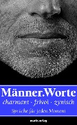 Cover-Bild zum Titel 'Männer.Worte' von 'Autoren'