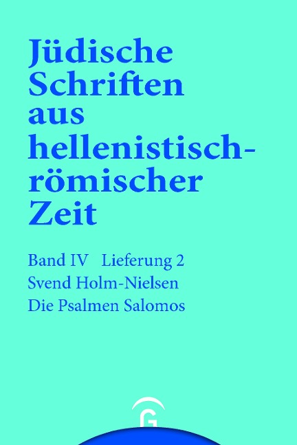 Die Psalmen Salomos - Svend Holm-Nielsen