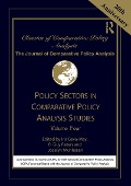 Cover-Bild zum Titel 'Policy Sectors in Comparative Policy Analysis Studies' von ''