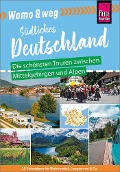 Cover-Bild zum Titel 'Womo & weg: Südliches Deutschland - Die schönsten Touren zwischen Mittelgebirgen und Alpen' von 'Gaby Gölz, Lilly Nielitz-Hart, Katja Nolles-Lorscheider, Daniel Fort, Thilo Scheu'