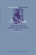 Cover-Bild zum Titel 'Frühe kulturkritische und philosophische Schriften (1891-1924)' von 'Martin Buber'