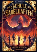 Cover-Bild zum Titel 'Die Schule der Fabelhaften, Band 1 - Das Erbe des Phönix' von 'M. J. Brandon'