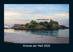 Cover-Bild zum Titel 'Strände der Welt 2026 Fotokalender DIN A5' von 'Tobias Becker'