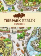 Cover-Bild zum Titel 'Tierpark Berlin Wimmelbuch' von ''