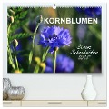 Kornblumen - Blaue Schönheiten (hochwertiger Premium Wandkalender 2025 DIN A2 quer), Kunstdruck in Hochglanz - Sabine Löwer